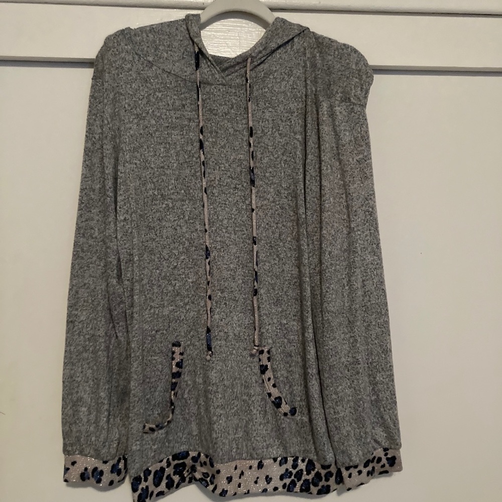 Leopard hoodie